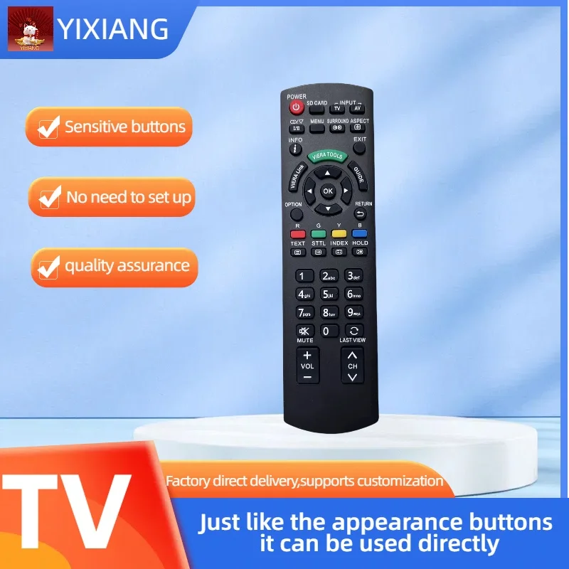 N2QAYB000604 Remote Control For Panasonic TV TH-L32C30A TH-L32E3A TH-L32U30A TH-L32X30A TH-L32X50A TH-L42E3A TH-L42U30A TH-P42U3
N2QAYB000604 Remote Control For Panasonic TV TH-L32C30A TH-L32E3A TH-L32U30A TH-L32X30A TH-L32X50A TH-L42E3A TH-L42U30A TH-P42U3