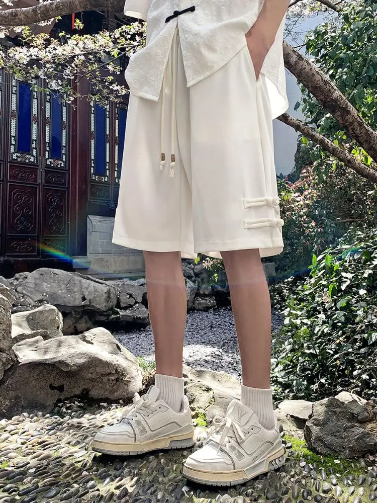 Мужские шорты из ледяного шелка: Новинка лета, свободные, быстросохнущие, дышащие, тонкие, повседневные бриджи средней длины, модная молодежная одежда
Мужские шорты из ледяного шелка: Новинка лета, свободные, быстросохнущие, дышащие, тонкие, повседневные бриджи средней длины, модная молодежная одежда