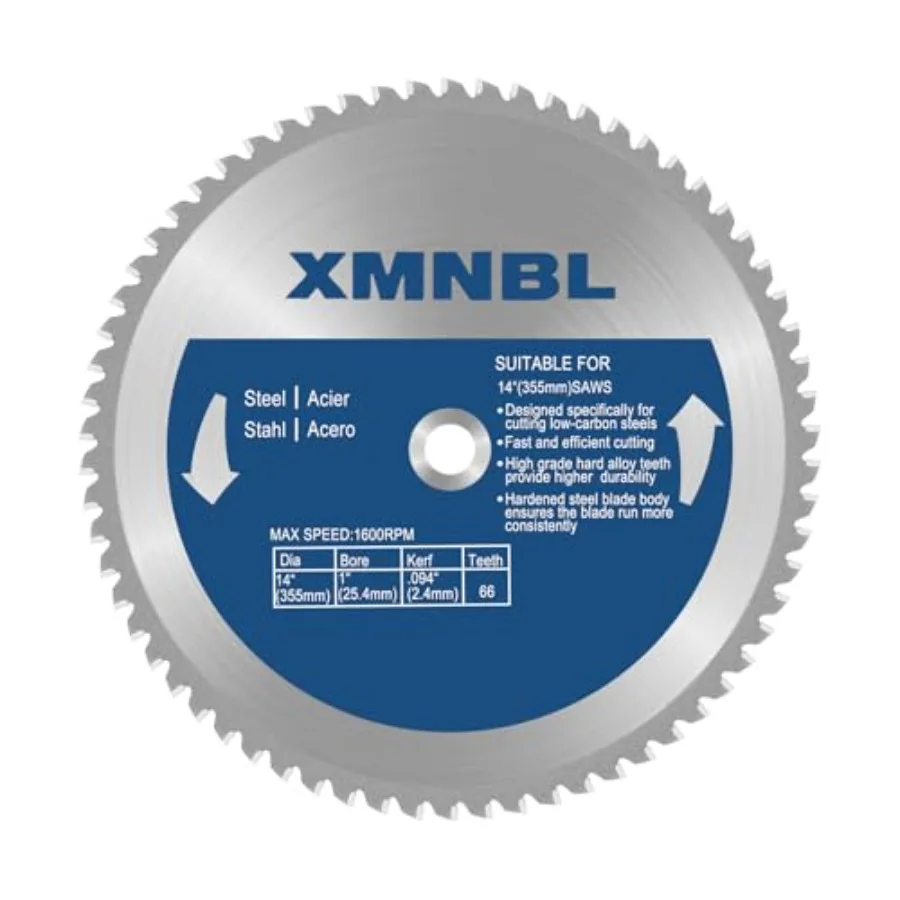 Metal Steel Cutting Saw BladeReplacement for Evolution Chop Saw Blade for Evolution SCPS SCPS S355MCS S355CPS S30CPS Metal Cutt
Metal Steel Cutting Saw BladeReplacement for Evolution Chop Saw Blade for Evolution SCPS SCPS S355MCS S355CPS S30CPS Metal Cutt