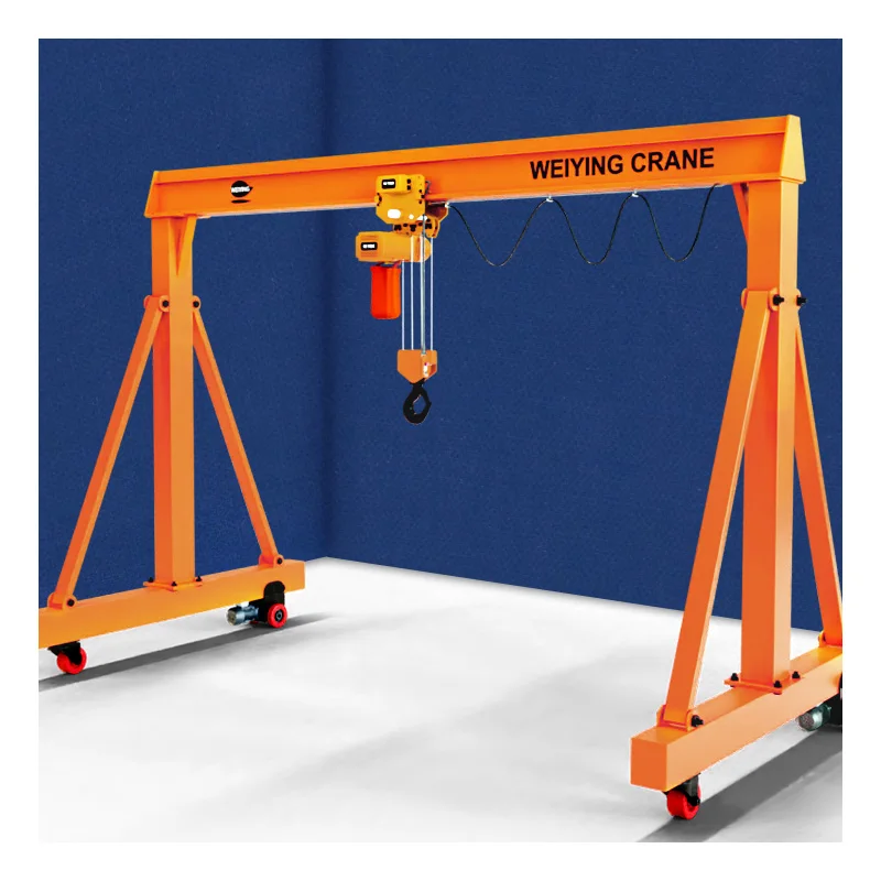 Factory Customized CE Certified 500kg 1 Ton Portable Electric Gantry Crane For Unloading Equipment
Factory Customized CE Certified 500kg 1 Ton Portable Electric Gantry Crane For Unloading Equipment