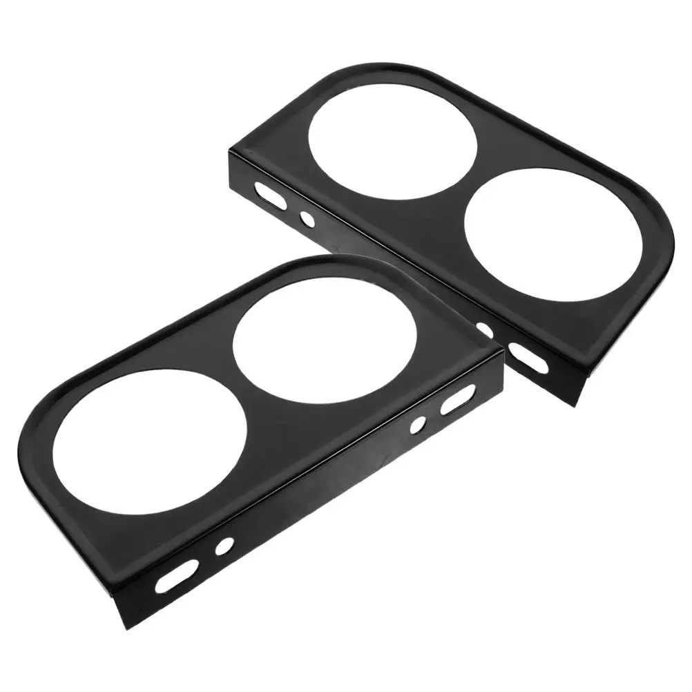 2Pcs Universal Car Instrument Panel Gauge Mounting Bracket 52Mm Dual Gauge Holder Iron 2 Hole Dashboard Mount for Auto Interior
2Pcs Universal Car Instrument Panel Gauge Mounting Bracket 52Mm Dual Gauge Holder Iron 2 Hole Dashboard Mount for Auto Interior