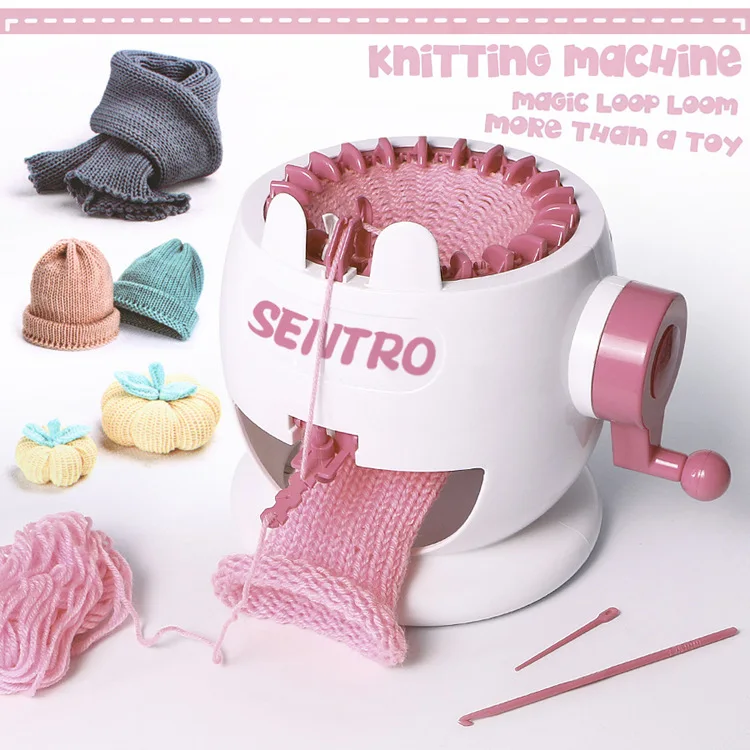 DIY Mini Knitting Machine, Small White Rabbit Wool Knitting Machine, Wool Knitting Toy, 22 Needles
DIY Mini Knitting Machine, Small White Rabbit Wool Knitting Machine, Wool Knitting Toy, 22 Needles