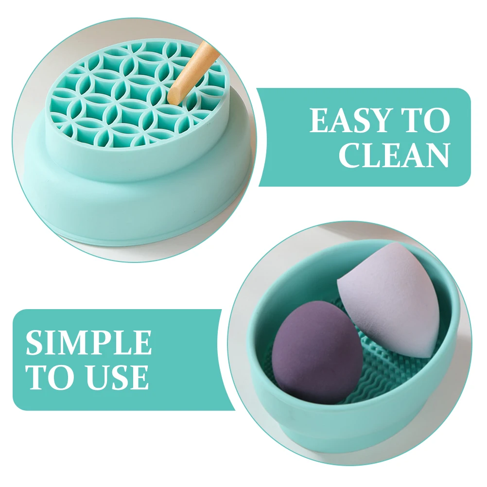 Makeup Brush Cleaner Bowl Silica Gel Beauty Egg Tools Cleaning Drying Stand Powder Puff Brushes Home Use Women
Makeup Brush Cleaner Bowl Silica Gel Beauty Egg Tools Cleaning Drying Stand Powder Puff Brushes Home Use Women