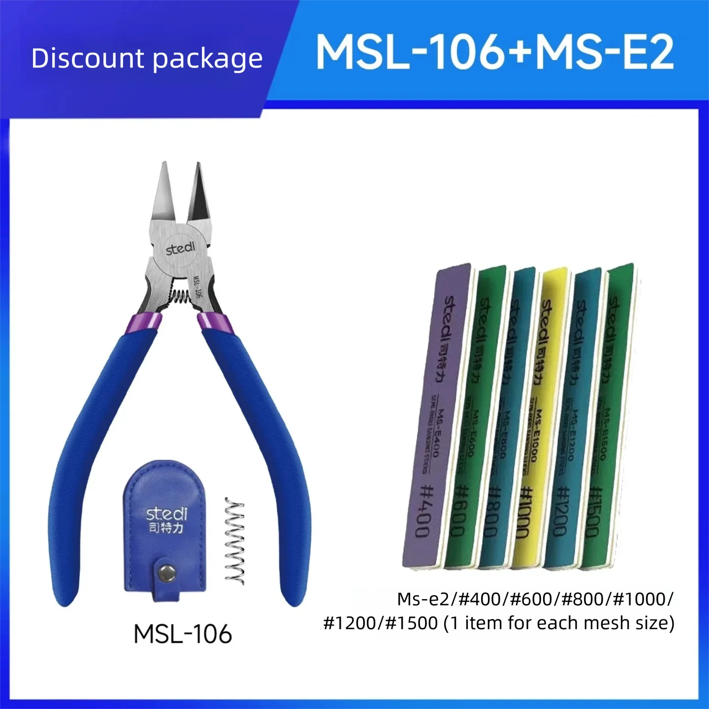 MSL106 Large single-edged model Pliers Stedi for Gundam Model Cutting Military Assembly Tool Model Making Tool Hobby DIY Craft
MSL106 Large single-edged model Pliers Stedi for Gundam Model Cutting Military Assembly Tool Model Making Tool Hobby DIY Craft