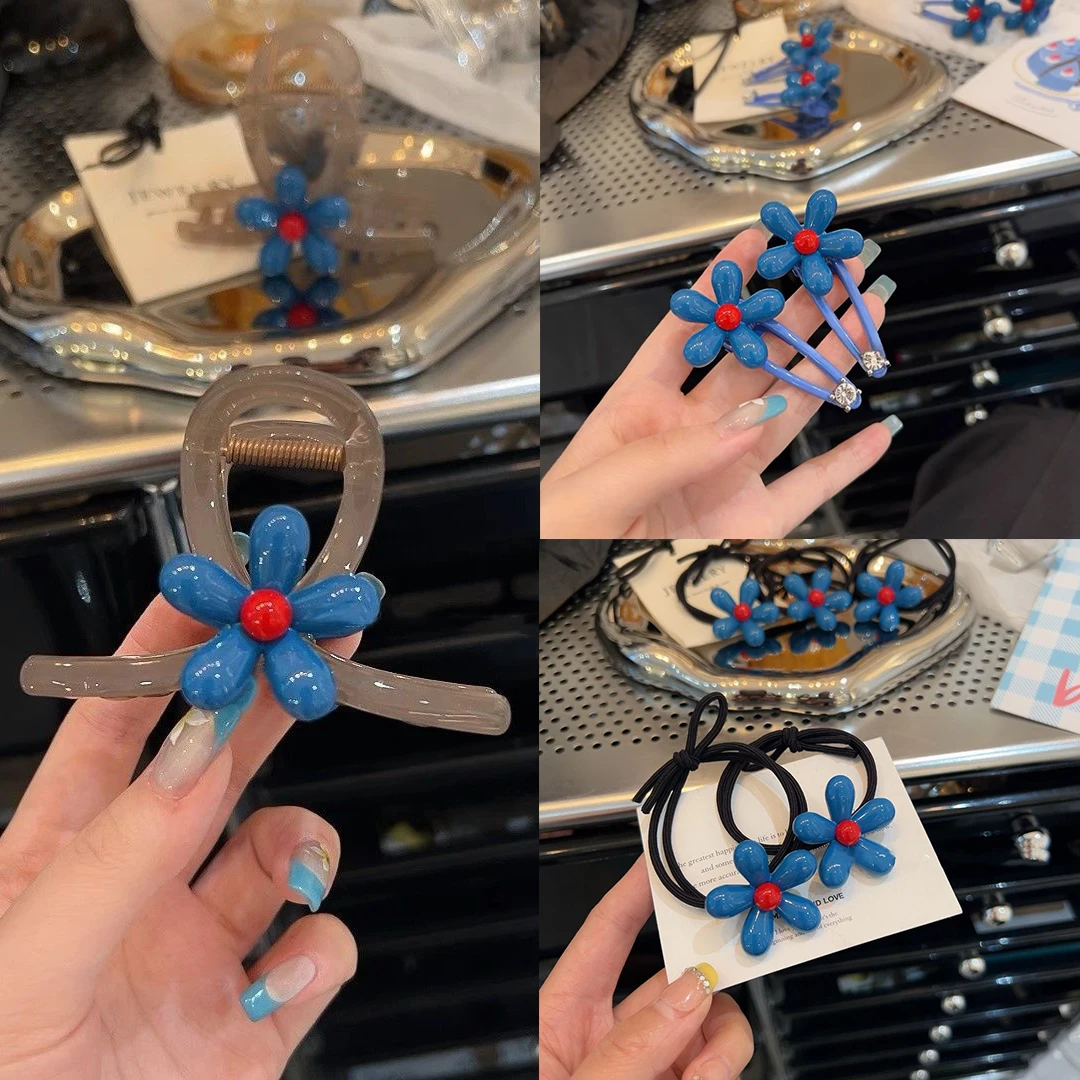 Небесно-голубой цветок, заколки для волос, милые зажимы для девочек, заколки, изысканная элегантность, заколки в виде акулы и краба, женские аксессуары для волос
Небесно-голубой цветок, заколки для волос, милые зажимы для девочек, заколки, изысканная элегантность, заколки в виде акулы и краба, женские аксессуары для волос