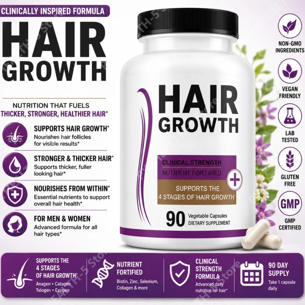 Hair Skin Nails Multivitamin with Biotin Marine Collagen Saw Palmetto Horsetail Zinc Daily Beauty Support 90 Capsules
Hair Skin Nails Multivitamin with Biotin Marine Collagen Saw Palmetto Horsetail Zinc Daily Beauty Support 90 Capsules