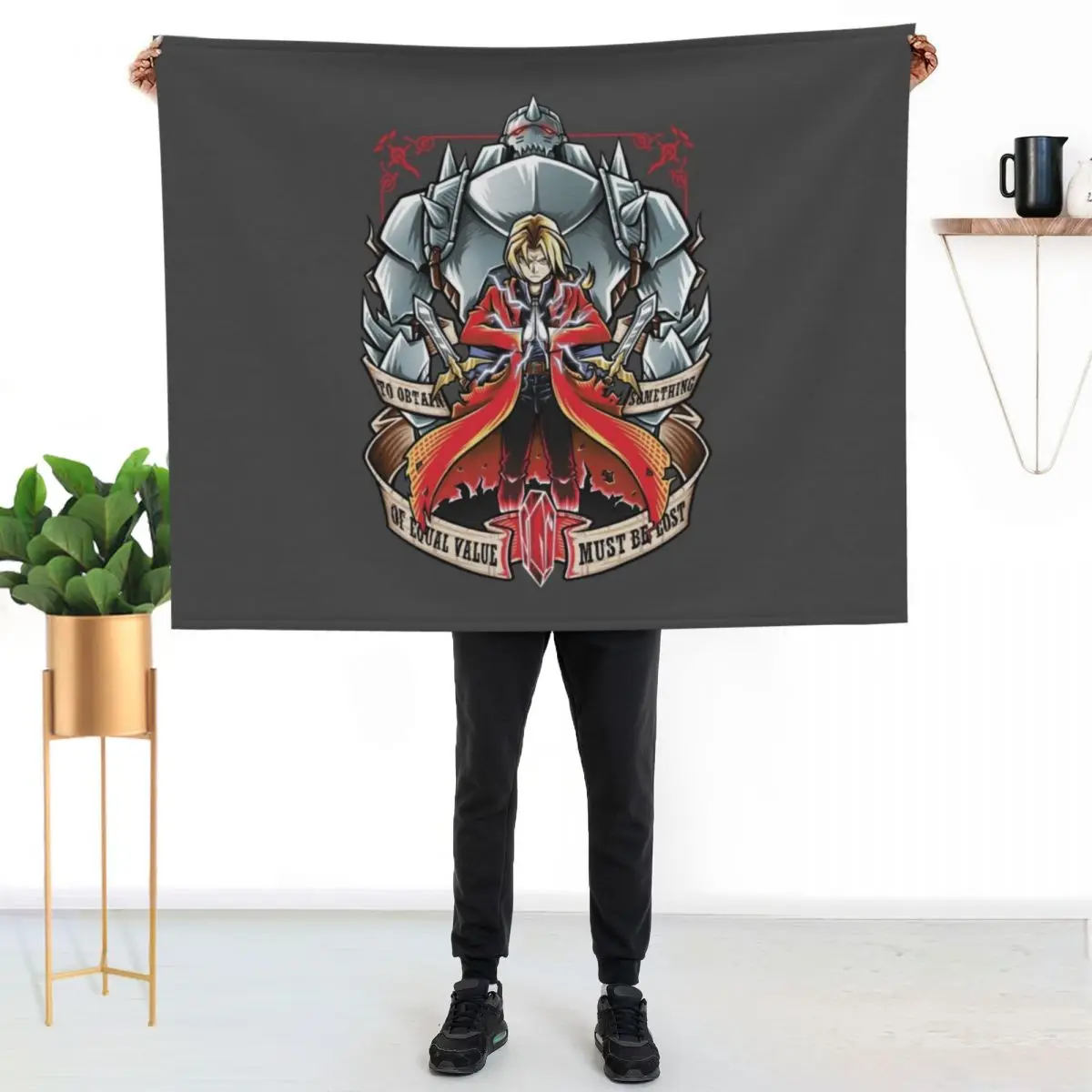 Brotherhood - FullMetal Alchemist Throw Blanket Warm Napping Blanket for Office Couch Bed
Brotherhood - FullMetal Alchemist Throw Blanket Warm Napping Blanket for Office Couch Bed
