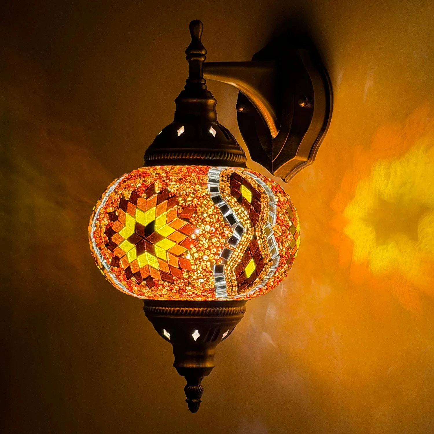 Turkish Mosaic Wall Lamp Handcrafted Glass Luminaria Led Wall Light Corridor Sofa Background Lighting Home Room Decor Lampe
Turkish Mosaic Wall Lamp Handcrafted Glass Luminaria Led Wall Light Corridor Sofa Background Lighting Home Room Decor Lampe