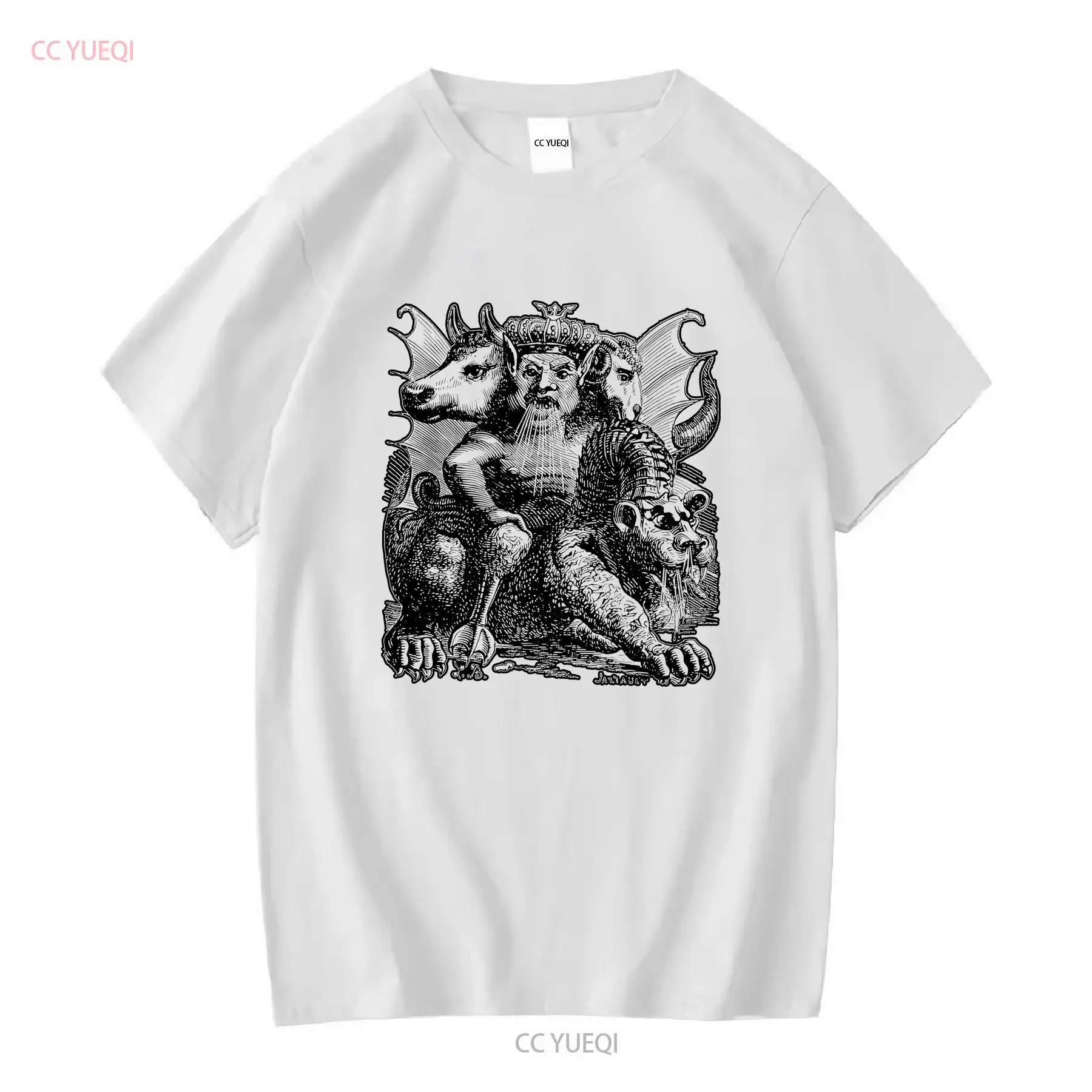 Asmodeus T Shirt Adult Organic Cotton Remastered Vintage Occult Art Oversized Print long or short sleeves vintage Washed
Asmodeus T Shirt Adult Organic Cotton Remastered Vintage Occult Art Oversized Print long or short sleeves vintage Washed