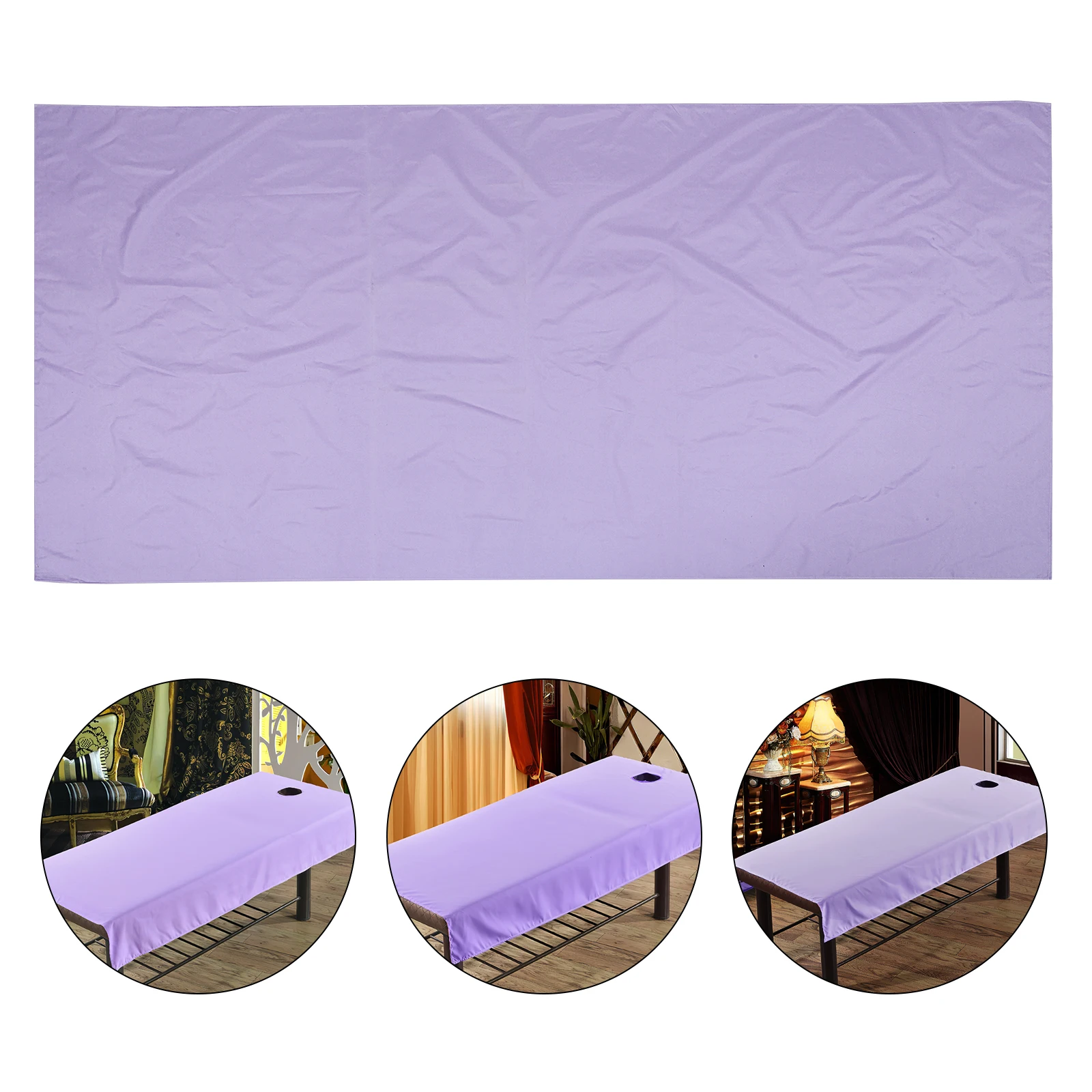 1pc Beauty Salons Waterproof Oil-Proof Sheets Thick Bed Sheets for Beauty Spa Massage 190x120cm(Light Purple)
1pc Beauty Salons Waterproof Oil-Proof Sheets Thick Bed Sheets for Beauty Spa Massage 190x120cm(Light Purple)