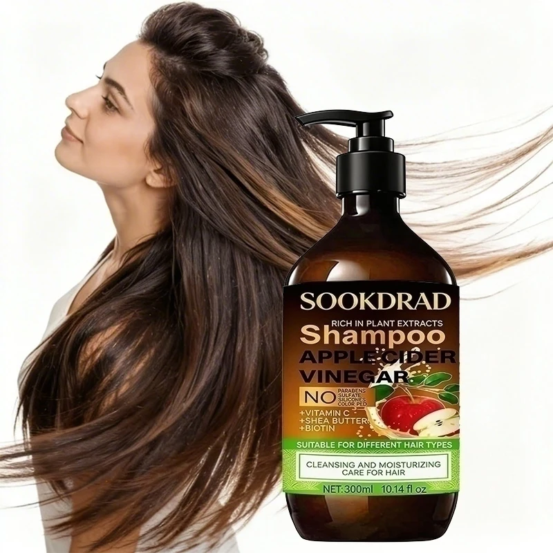 Apple Cider Vinegar Shampoo, Infused Plant Extracts, Free Sulfate Paraben, All Hair Friendly
Apple Cider Vinegar Shampoo, Infused Plant Extracts, Free Sulfate Paraben, All Hair Friendly