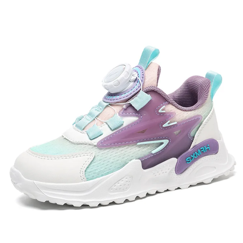 Fashion Casual shoes Children's Kids Boys Girls Rotate Button soft soled medium children's mesh breathable running sneakers
Fashion Casual shoes Children's Kids Boys Girls Rotate Button soft soled medium children's mesh breathable running sneakers