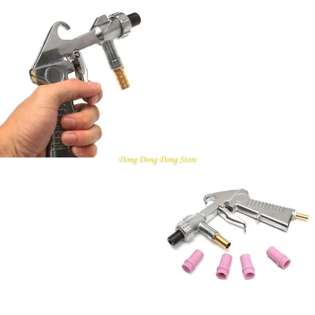 Sand Blasters Guns with 4Pcs Ceramic Nozzle Sandblasting Sandblasters Guns Sandblast Cabinet for Sandblasting
Sand Blasters Guns with 4Pcs Ceramic Nozzle Sandblasting Sandblasters Guns Sandblast Cabinet for Sandblasting