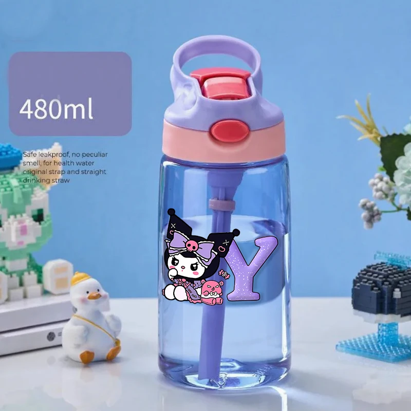 26letter Kuromi Children's Drinking Straw Cup Special Anti-falling Water Bottle for School in Summer Portable Water Cup Gift
26letter Kuromi Children's Drinking Straw Cup Special Anti-falling Water Bottle for School in Summer Portable Water Cup Gift