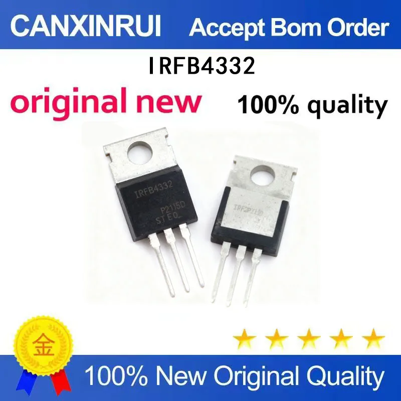 (5-100 Pieces) New in stock IRFB4332PBF IRFB4332 TO-220AB
(5-100 Pieces) New in stock IRFB4332PBF IRFB4332 TO-220AB
