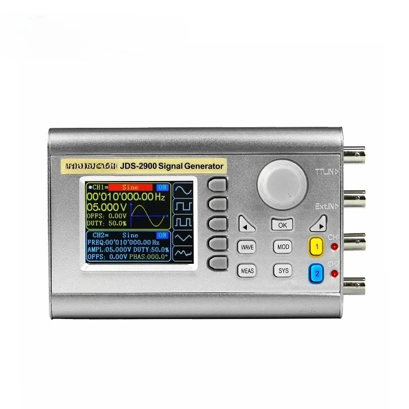 2025JDS2900 15MHz DDS Counter Digital Control Sine Frequency Dual-Channel for Electronic Enthusiasts Signal Generator
2025JDS2900 15MHz DDS Counter Digital Control Sine Frequency Dual-Channel for Electronic Enthusiasts Signal Generator
