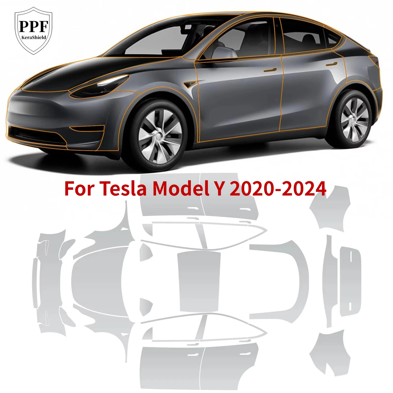 Для Tesla Model Y 2020-2024: Предварительно вырезанная защитная пленка из ТПУ для кузова автомобиля, устойчивая к царапинам, невидимая, самовосстанавливающаяся наклейка-покрытие
Для Tesla Model Y 2020-2024: Предварительно вырезанная защитная пленка из ТПУ для кузова автомобиля, устойчивая к царапинам, невидимая, самовосстанавливающаяся наклейка-покрытие