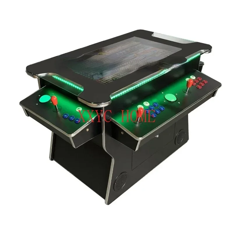 4 players sit down cocktail arcade game table with tilt screen and 3500 games
4 players sit down cocktail arcade game table with tilt screen and 3500 games