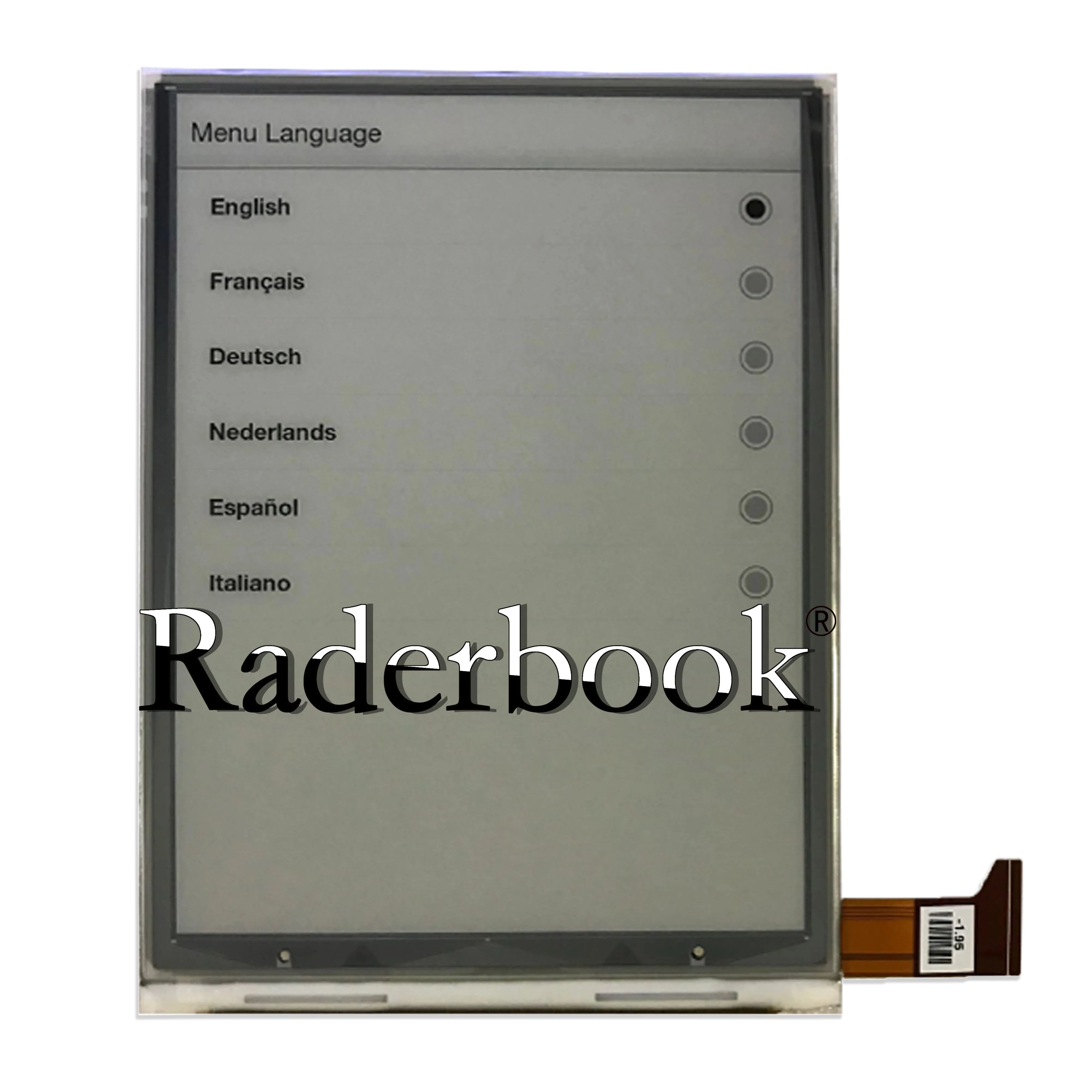 ED060XC9 100% NEW 6 inch LCD Display screen for ebook reader 1024*758 without backlight and touch
ED060XC9 100% NEW 6 inch LCD Display screen for ebook reader 1024*758 without backlight and touch