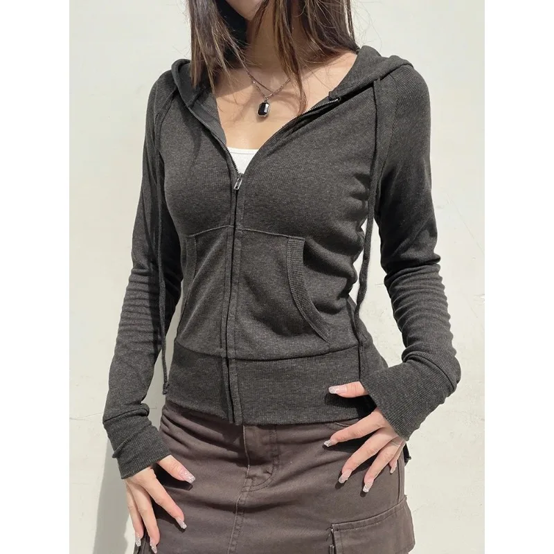 Casual Streetwear Basic Hooded Pockets Sweatshirt Tracksuit Solid Long Sleeve Hoodies Women 2025 Autumn Spring Fashion
Casual Streetwear Basic Hooded Pockets Sweatshirt Tracksuit Solid Long Sleeve Hoodies Women 2025 Autumn Spring Fashion