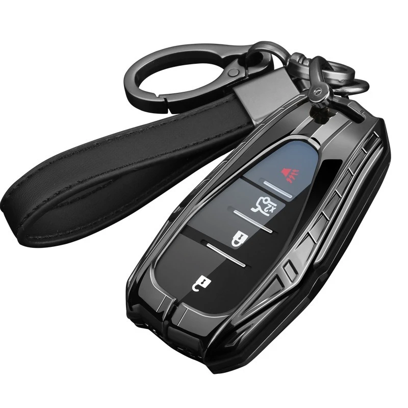 Premium Zinc Alloy Key Cover Case for Chevrolet Equinox/Malibu XL/Tracker/Seeker/Walando/Menlo (2023) - Protective Key Fob Shell
Premium Zinc Alloy Key Cover Case for Chevrolet Equinox/Malibu XL/Tracker/Seeker/Walando/Menlo (2023) - Protective Key Fob Shell