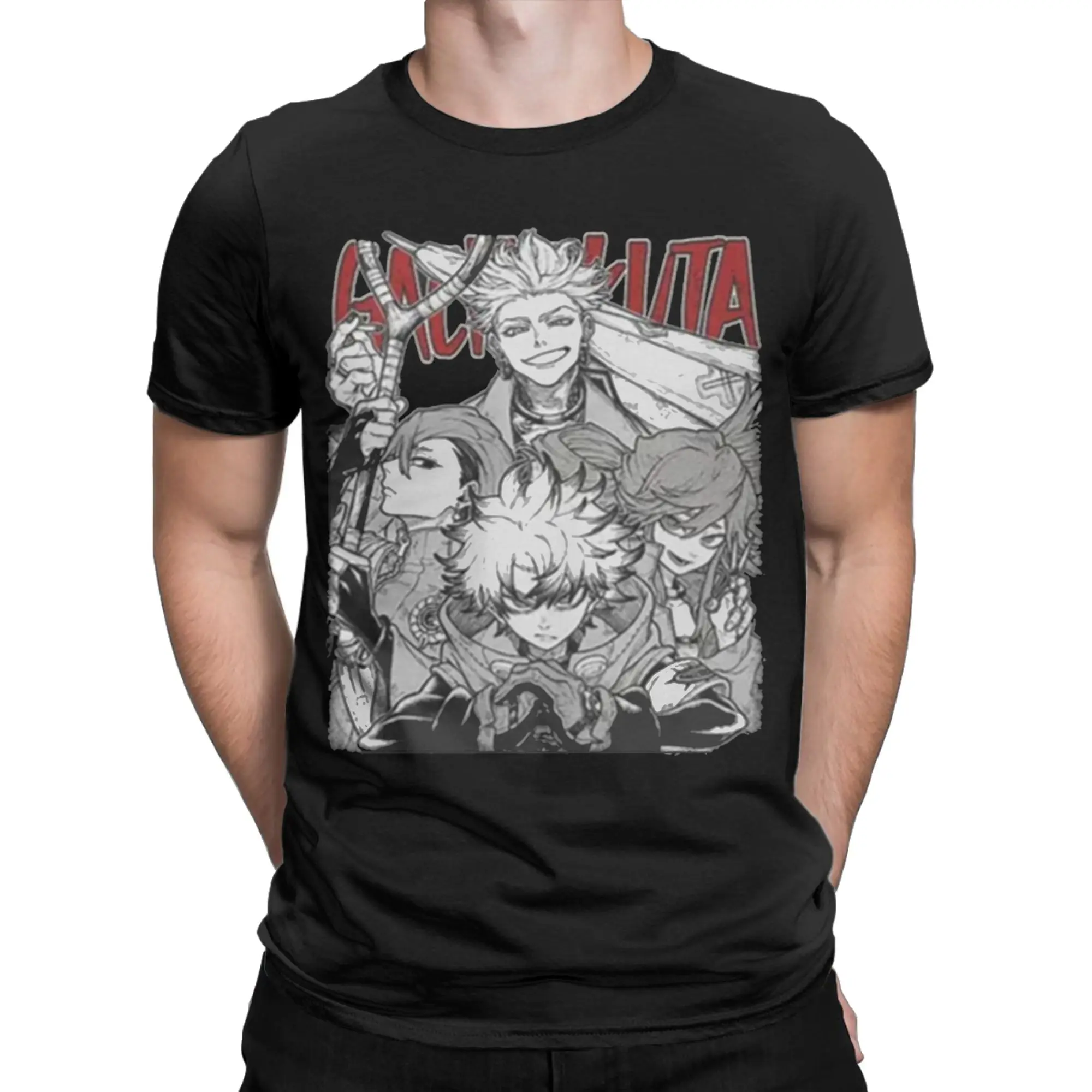 Vintage Gachiakuta Rudo Surebrec Anime T-Shirts for Men Round Neck Pure Cotton T Shirts Short Sleeve Tee Shirt Summer Clothing
Vintage Gachiakuta Rudo Surebrec Anime T-Shirts for Men Round Neck Pure Cotton T Shirts Short Sleeve Tee Shirt Summer Clothing