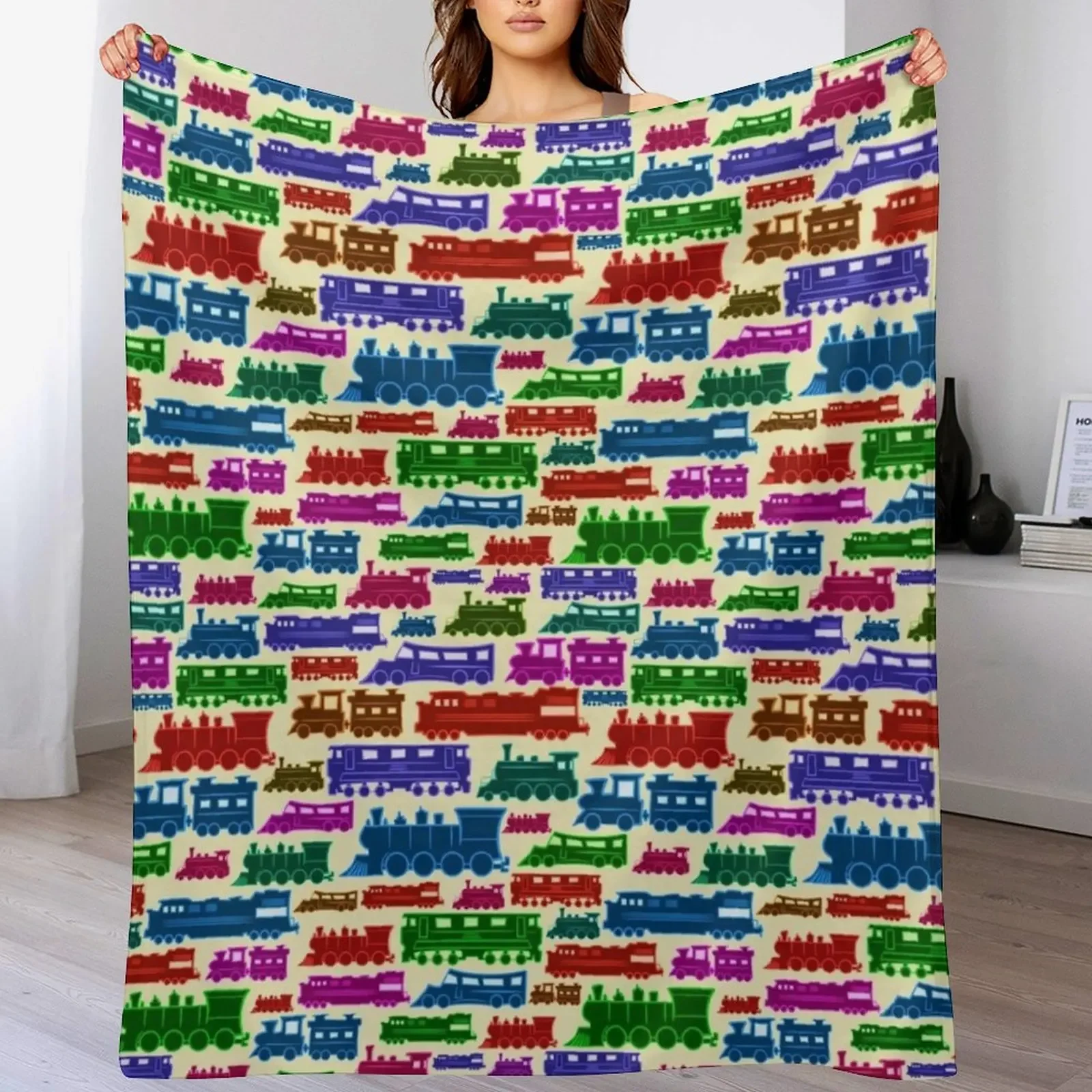 Here Comes the Train (yellow) Throw Blanket Summer Cool Breathable Blanket for Sleeping
Here Comes the Train (yellow) Throw Blanket Summer Cool Breathable Blanket for Sleeping