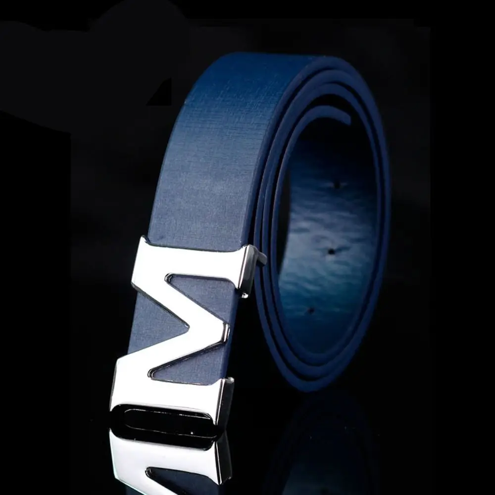 Punk Trouser Decoration PU Leather Dress Decoration Metal Buckle Men Waist Belts Women Waist Belts Korean Waistbands Letter M
Punk Trouser Decoration PU Leather Dress Decoration Metal Buckle Men Waist Belts Women Waist Belts Korean Waistbands Letter M
