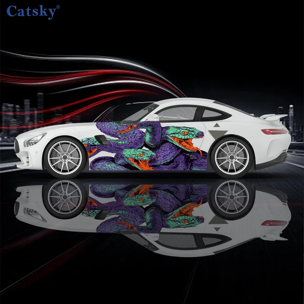 Thrilling and Cool Hydra Car Vinyl Wraps Decal Self-adhesive PVC Sticker Suitable for Trucks SUV Decoration Auto Accessories
Thrilling and Cool Hydra Car Vinyl Wraps Decal Self-adhesive PVC Sticker Suitable for Trucks SUV Decoration Auto Accessories