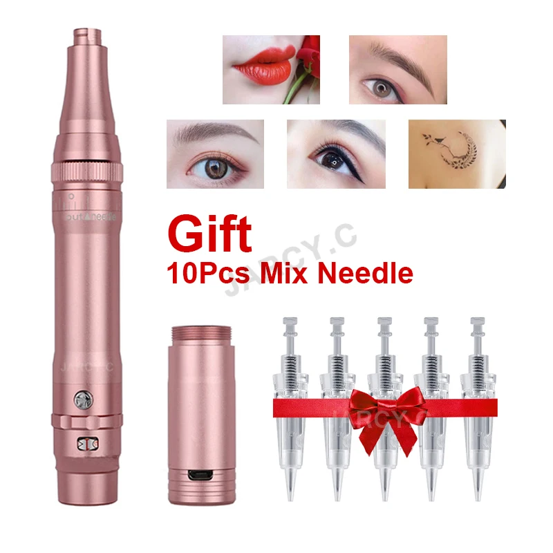 Wireless Permanent Makeup Machine Microshading Tattoo Machine Supplies Tattoo Device Beauty for Eyebrow Tattoo Cartridge Needle
Wireless Permanent Makeup Machine Microshading Tattoo Machine Supplies Tattoo Device Beauty for Eyebrow Tattoo Cartridge Needle