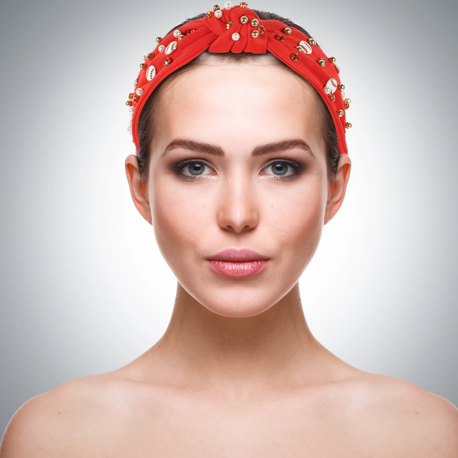Pearl Decorative Headband Wide Elastic Fabric Headbands for Women Girls Red Color Stylish Knotted Fashionable Hairbands
Pearl Decorative Headband Wide Elastic Fabric Headbands for Women Girls Red Color Stylish Knotted Fashionable Hairbands