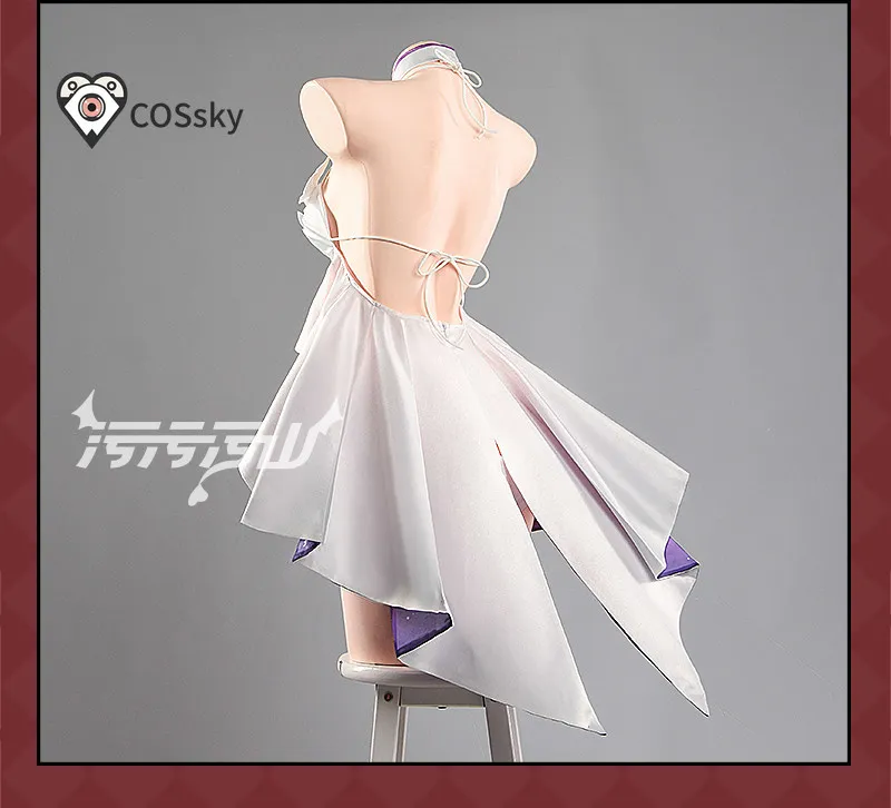 Cyrene Cosplay Costume Game Honkai: Star Rail Demiurge Women sexy Dress headwear props Halloween beach bikini uniform Outfit
Cyrene Cosplay Costume Game Honkai: Star Rail Demiurge Women sexy Dress headwear props Halloween beach bikini uniform Outfit
