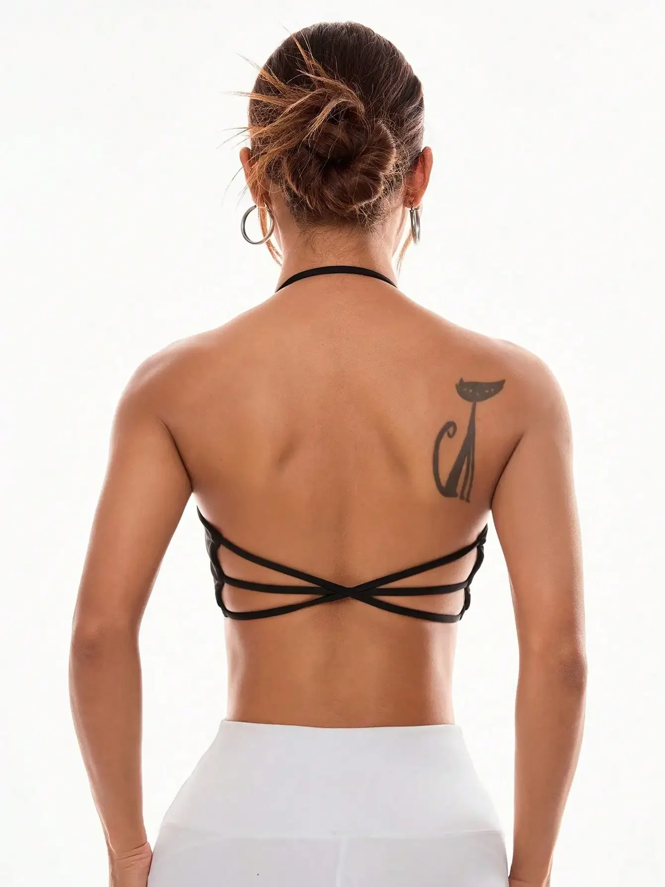 Slayform Women's Simple Solid Color Wireless Racerback Sports Bra
Slayform Women's Simple Solid Color Wireless Racerback Sports Bra