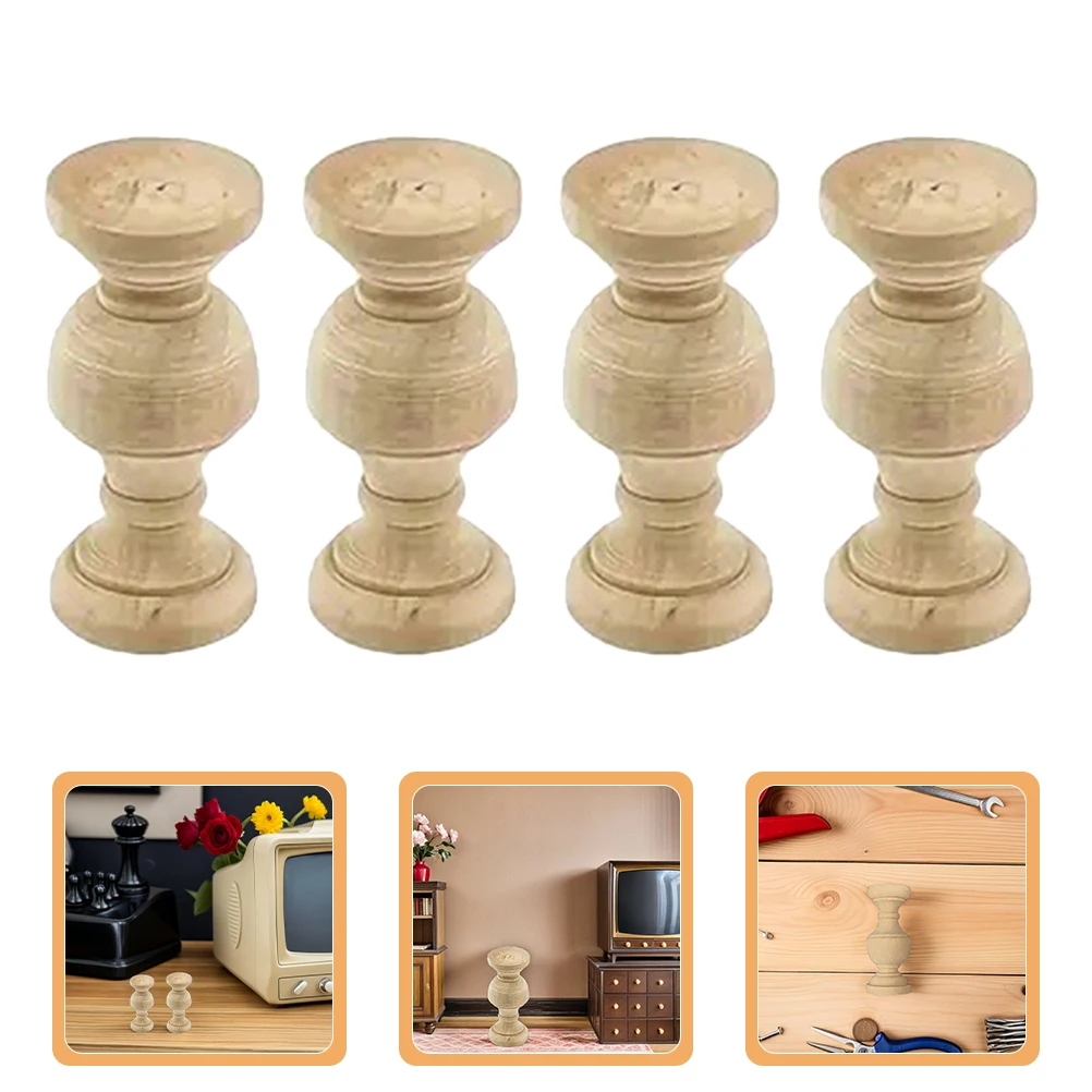 10Pcs Unfinished Wood Spindles Decorative Baluster for Furniture DIY Wine Rack Bedroom Farmhouse Living Room Decor
10Pcs Unfinished Wood Spindles Decorative Baluster for Furniture DIY Wine Rack Bedroom Farmhouse Living Room Decor