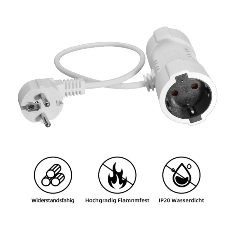 Power Splitters кабель двойной заглушки 16A 250 В ударные дети с безопасными конструкциями B03E
Power Splitters кабель двойной заглушки 16A 250 В ударные дети с безопасными конструкциями B03E