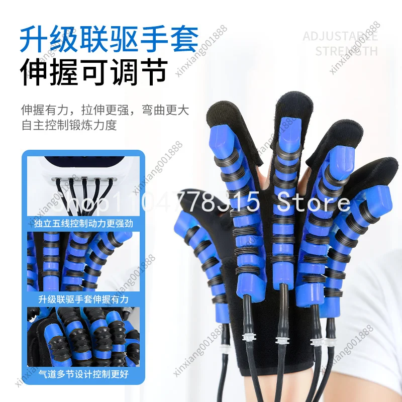 For Electric Rehab Robot Glove, Finger Hand Training Massager, Stroke Recovery
For Electric Rehab Robot Glove, Finger Hand Training Massager, Stroke Recovery