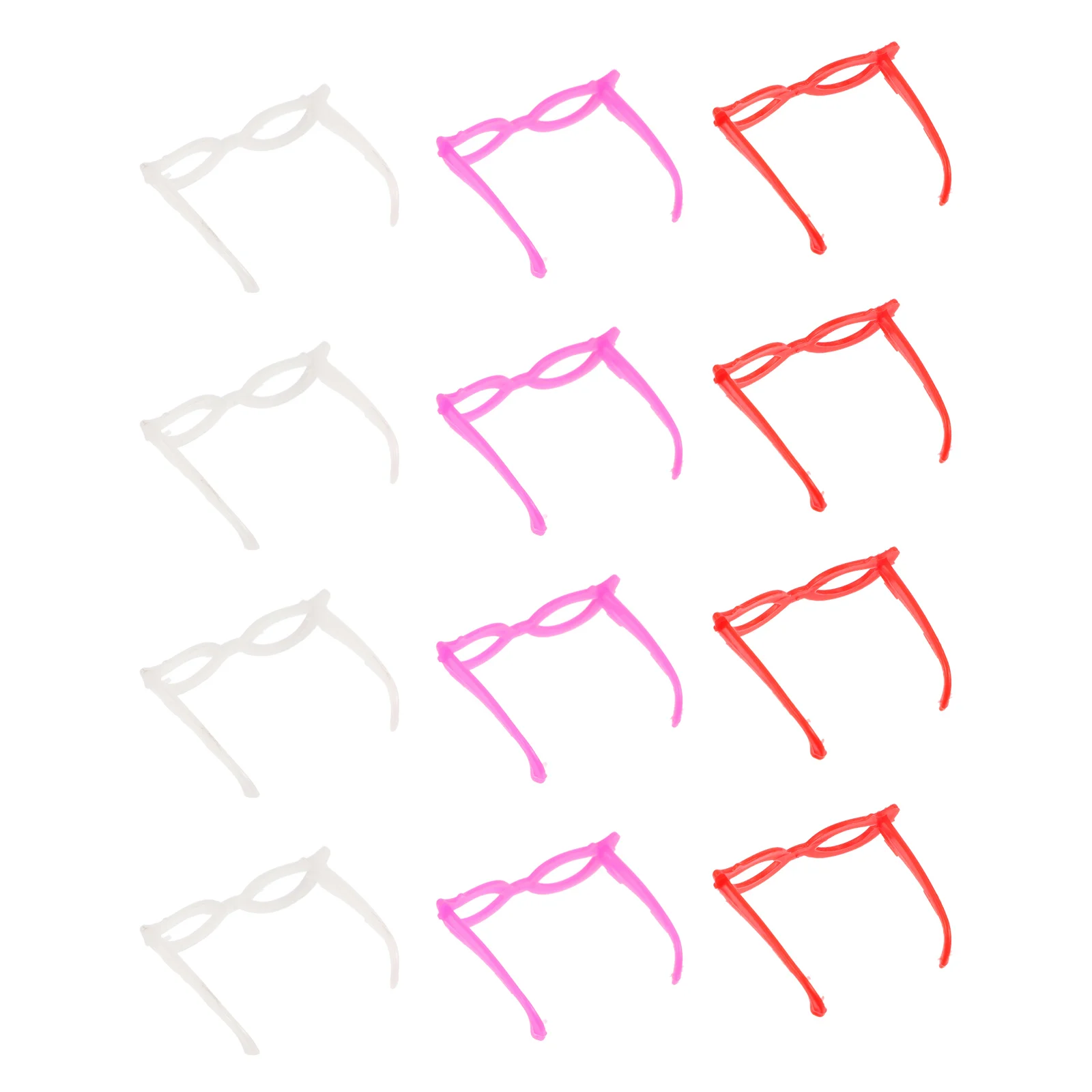 60 Pcs Mini Plastic Glasses Sunglasses for Baby Dolls Various Colors Compact Size Lightweight Props Photographing Stylish
60 Pcs Mini Plastic Glasses Sunglasses for Baby Dolls Various Colors Compact Size Lightweight Props Photographing Stylish