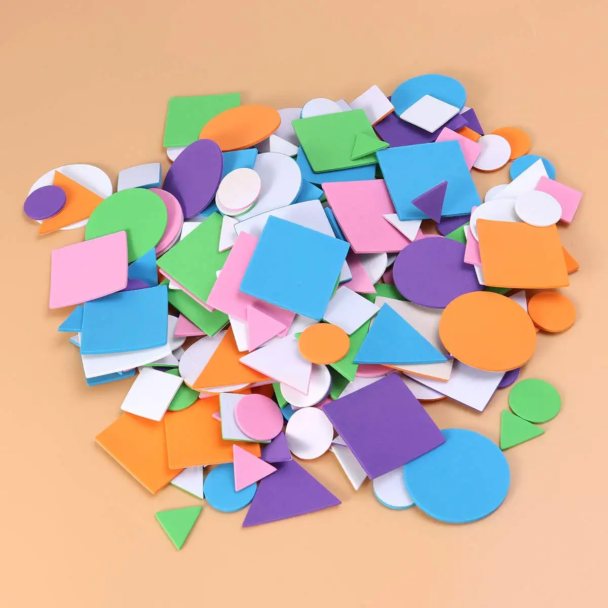 1250 pcs Eva Geometric Shape Stickers Self Adhesive Sponge Diy Colorful Kids Reward Stickers For School Scrapbook Classroom
1250 pcs Eva Geometric Shape Stickers Self Adhesive Sponge Diy Colorful Kids Reward Stickers For School Scrapbook Classroom