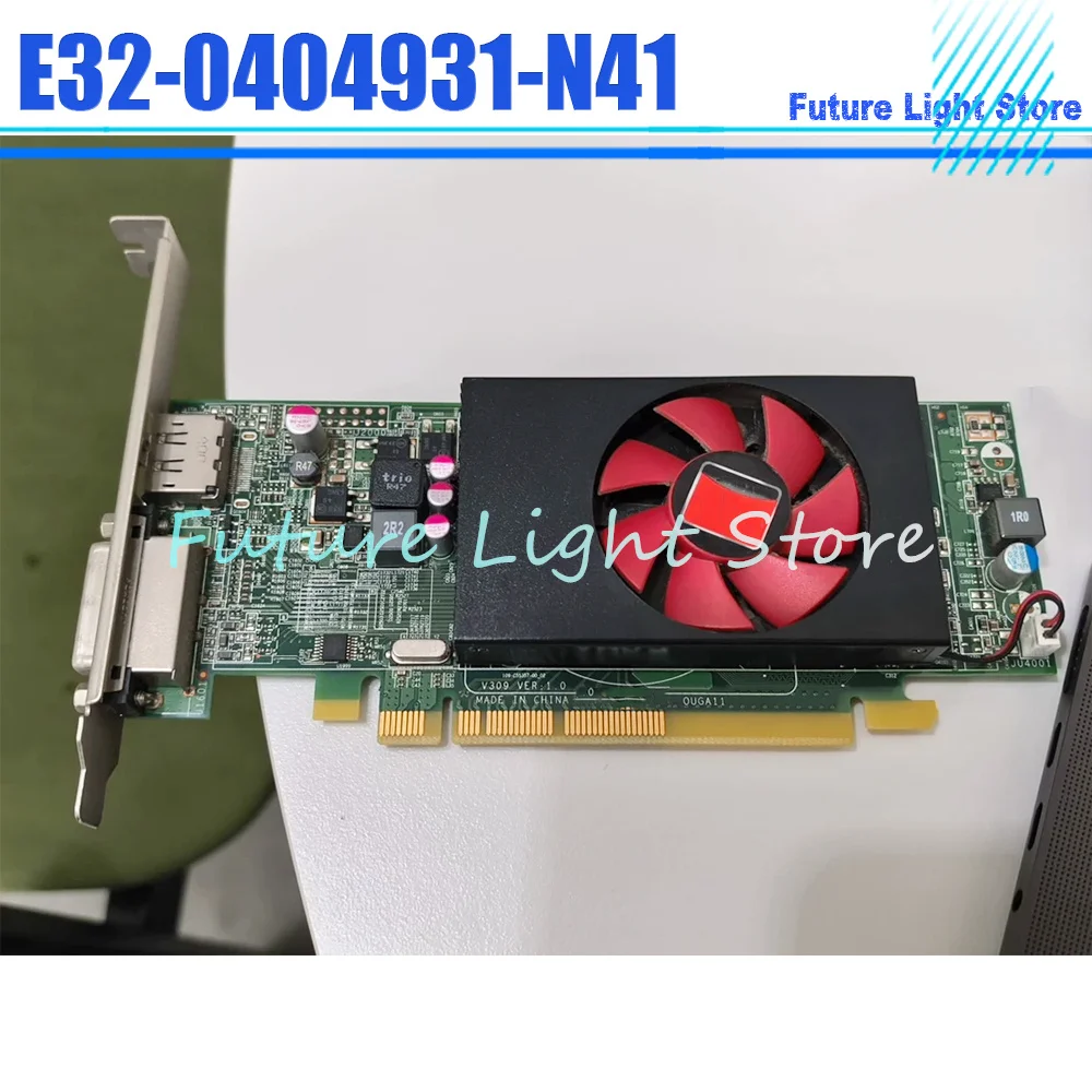 V309 VER 1.0 Graphics Card DVI DP Dual Interface E32-0404931-N41
V309 VER 1.0 Graphics Card DVI DP Dual Interface E32-0404931-N41