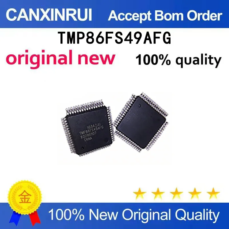 (5-100 pieces)Brand new original TMP86FS49AFG QFP64 spot chip IC
(5-100 pieces)Brand new original TMP86FS49AFG QFP64 spot chip IC