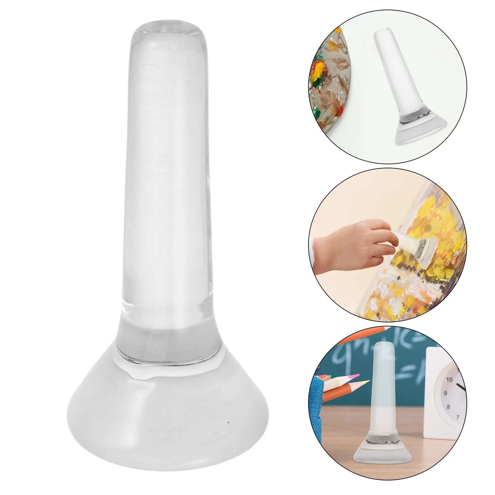 Glass Muller Pigment Grinder Laboratory Grinding Pestle Ergonomic Handle Grinding Tool for Pigment Mixing Art Supplies
Glass Muller Pigment Grinder Laboratory Grinding Pestle Ergonomic Handle Grinding Tool for Pigment Mixing Art Supplies
