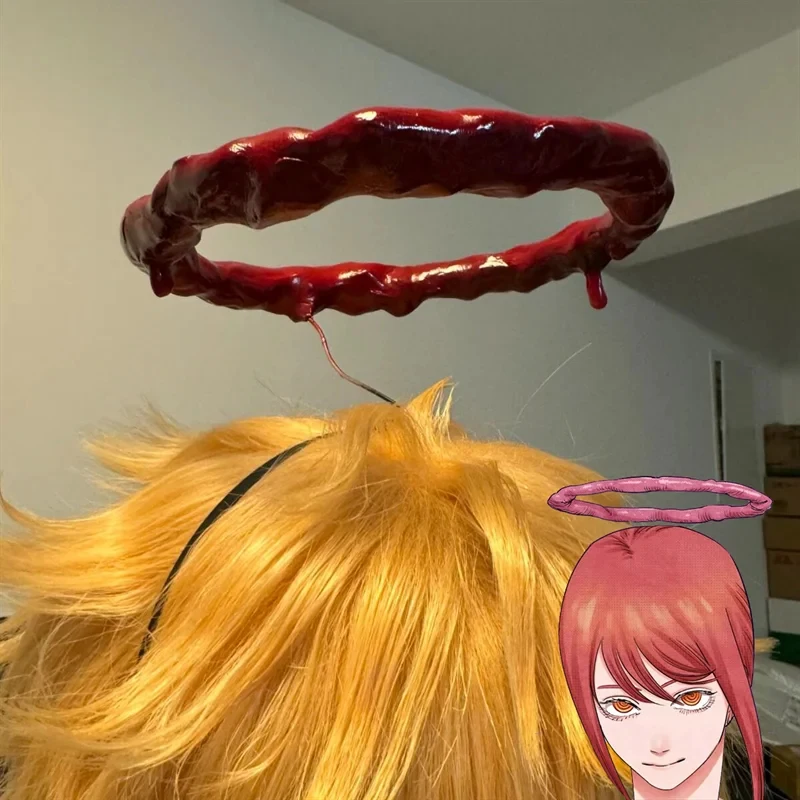 ❤2026❤ Anime Chainsaw Makima Dominate Control Devil Cosplay Headwear Large Intestine Circular Ring PLA Headdress Halloween Prop❤
❤2026❤ Anime Chainsaw Makima Dominate Control Devil Cosplay Headwear Large Intestine Circular Ring PLA Headdress Halloween Prop❤