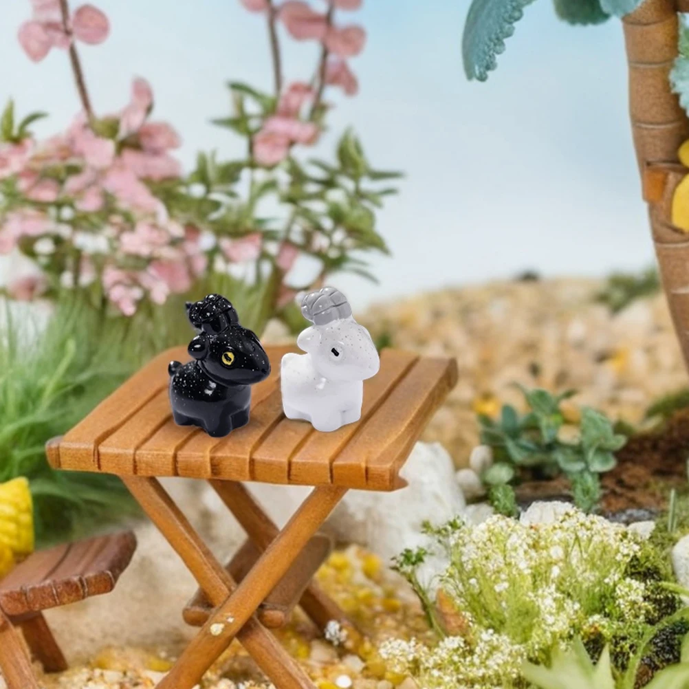 12 Pcs Micro Landscape Resin Ornaments Adorable Goat Crafts Decorations Figurine Cute Lamb
12 Pcs Micro Landscape Resin Ornaments Adorable Goat Crafts Decorations Figurine Cute Lamb