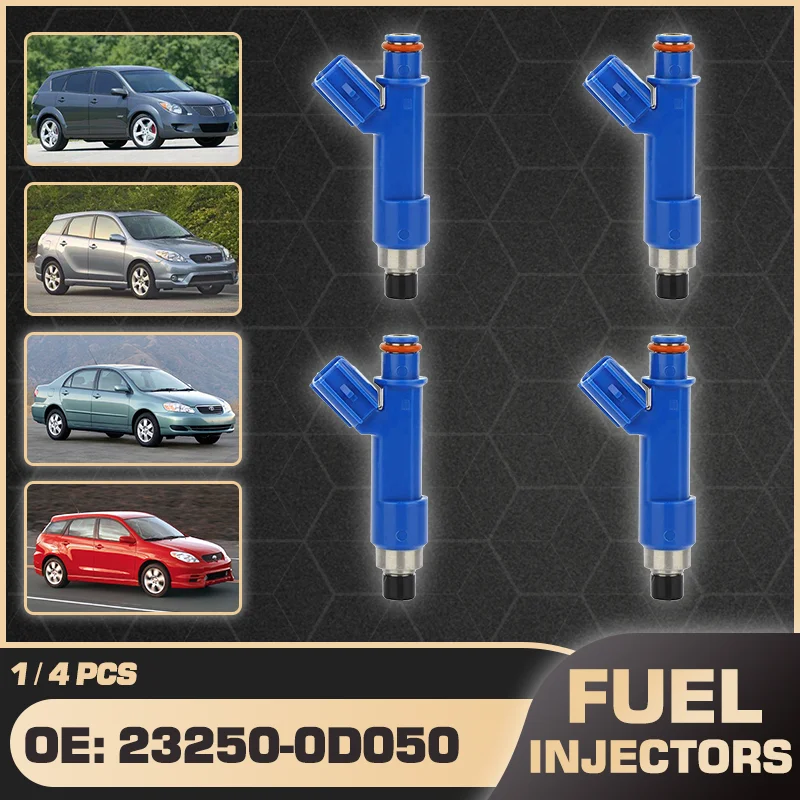 Fuel Injector Nozzle For Pontiac Vibe MK1 Toyota Voltz Toyota Corolla Toyota Allex Toyota Matrix 2005-2008 23250-0D050 1550554
Fuel Injector Nozzle For Pontiac Vibe MK1 Toyota Voltz Toyota Corolla Toyota Allex Toyota Matrix 2005-2008 23250-0D050 1550554