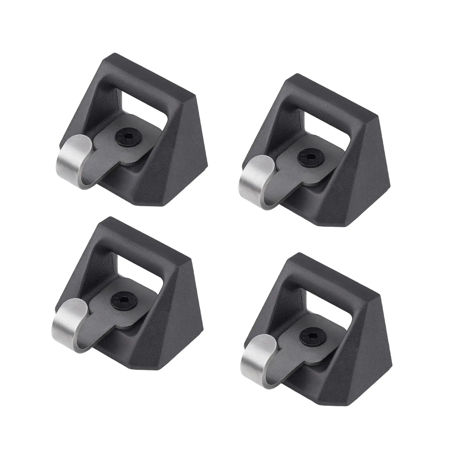 4x L Track Cleat Hooks Replacement,Parts Bed Rail Track Hooks Tie Down Point,Aluminum Alloy for Tesla 2024+ Cybertruck
4x L Track Cleat Hooks Replacement,Parts Bed Rail Track Hooks Tie Down Point,Aluminum Alloy for Tesla 2024+ Cybertruck