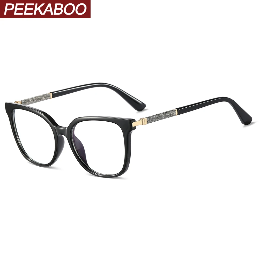 Peekaboo модные женские очки TR90 с прозрачными линзами, женские очки с блокировкой синего света, квадратные коричневые, черные украшения для женщин
Peekaboo модные женские очки TR90 с прозрачными линзами, женские очки с блокировкой синего света, квадратные коричневые, черные украшения для женщин