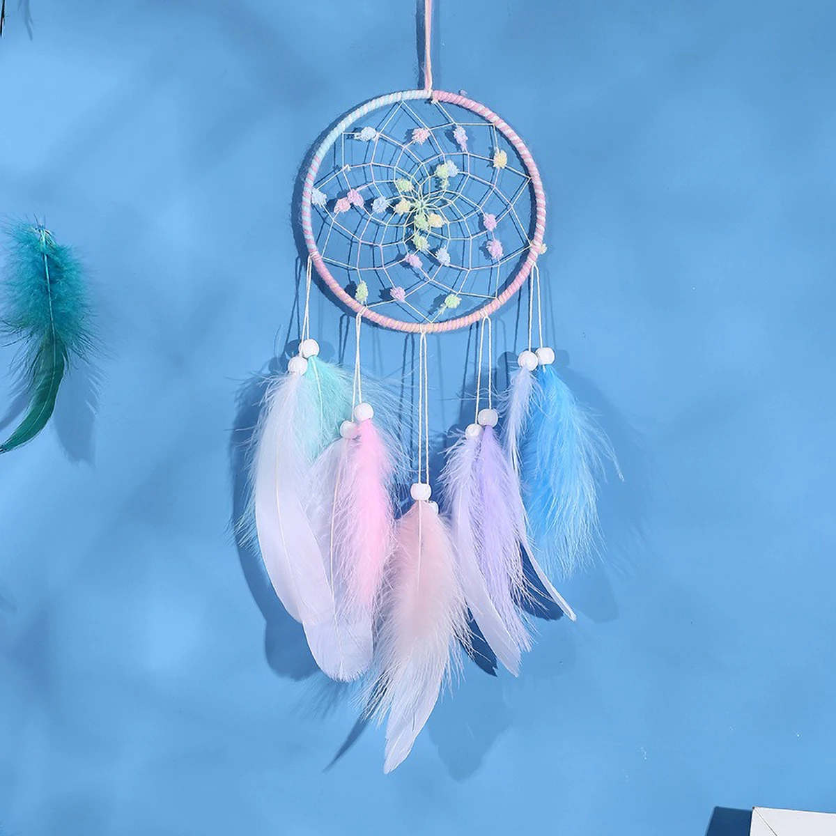 Handmade Dreamcatcher Wind Chime - Boho Dorm Decor for Girls, Birthday & Valentine's Day Present
Handmade Dreamcatcher Wind Chime - Boho Dorm Decor for Girls, Birthday & Valentine's Day Present