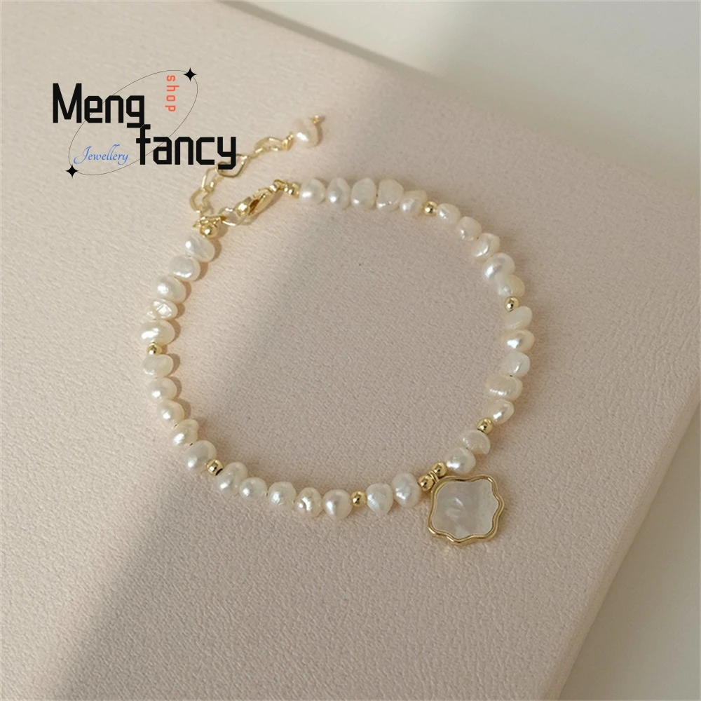 High-Grade A Light Luxury And High-End Natural Freshwater Baroque Irregular-Shaped Pearl Bracelet Fashion Jewelry Natural Stone
High-Grade A Light Luxury And High-End Natural Freshwater Baroque Irregular-Shaped Pearl Bracelet Fashion Jewelry Natural Stone