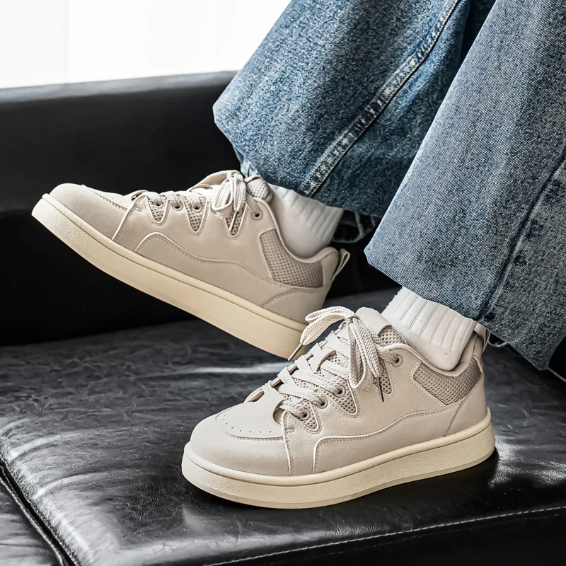 Мужская обувь, спортивная обувь для активного отдыха, новая вулканизированная обувь на платформе, дышащая повседневная обувь, противоскользящая и удобная обувь для бега.
Мужская обувь, спортивная обувь для активного отдыха, новая вулканизированная обувь на платформе, дышащая повседневная обувь, противоскользящая и удобная обувь для бега.