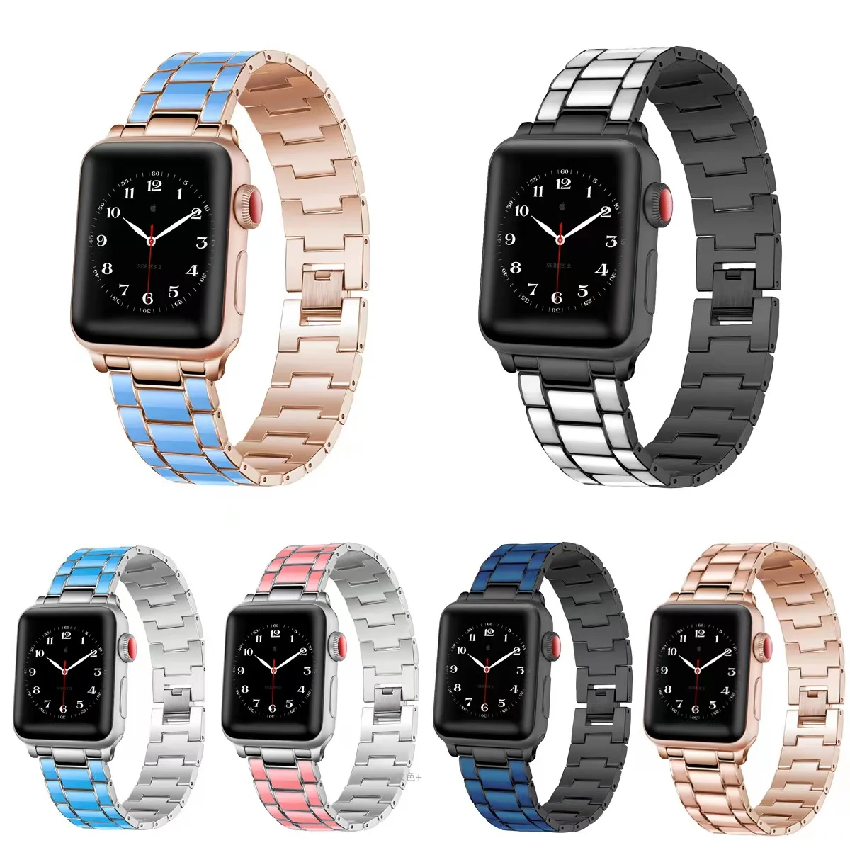 Metal strap for Apple watch band 45mm 41mm Stainless Steel Bracelet Wristband For iWatch Ultra 8 7 6 SE 5 4 3 SE 44mm 42mm 40mm
Metal strap for Apple watch band 45mm 41mm Stainless Steel Bracelet Wristband For iWatch Ultra 8 7 6 SE 5 4 3 SE 44mm 42mm 40mm